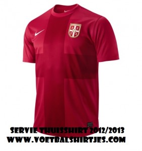 Serbia home jersey 2012/2013