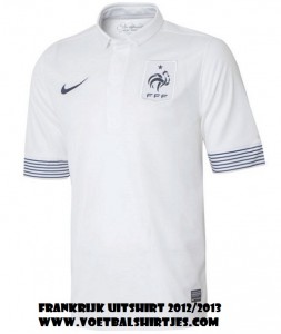 frankrijk uitshirt 2012 2013 maillot france