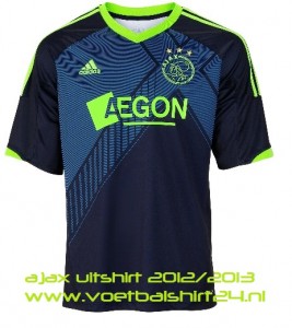 Ajax uitshirt 2012 2013_