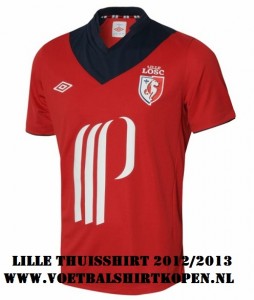LOSC Lille shirt 2013 maillot