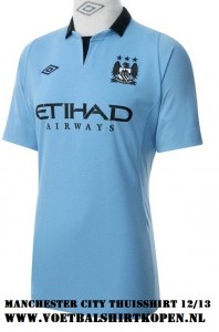 Mnachester City Home kit 12/13