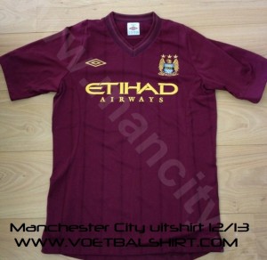 Manchester City away kit 2012-2013