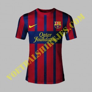 Barcelona home kit 2013/2014