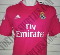real madrid pink away jersey 14 15