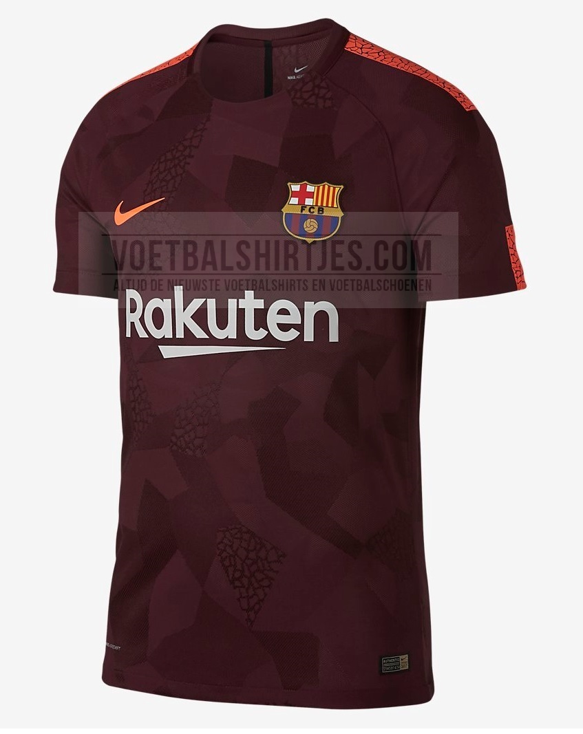 tercera camiseta barcelona 2018