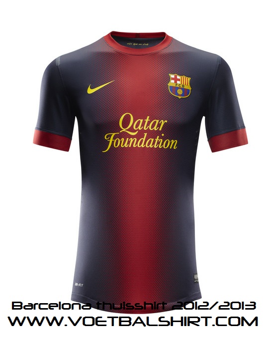 Barcelona thuisshirt 2012/2013