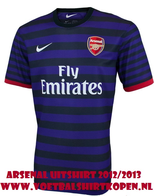 Arsenal uitshirt 2012/2013