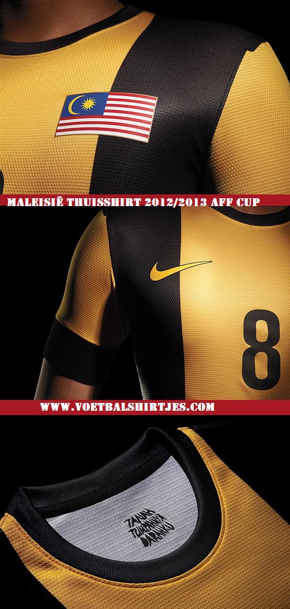 Malaysia home jersey 2013 Nike