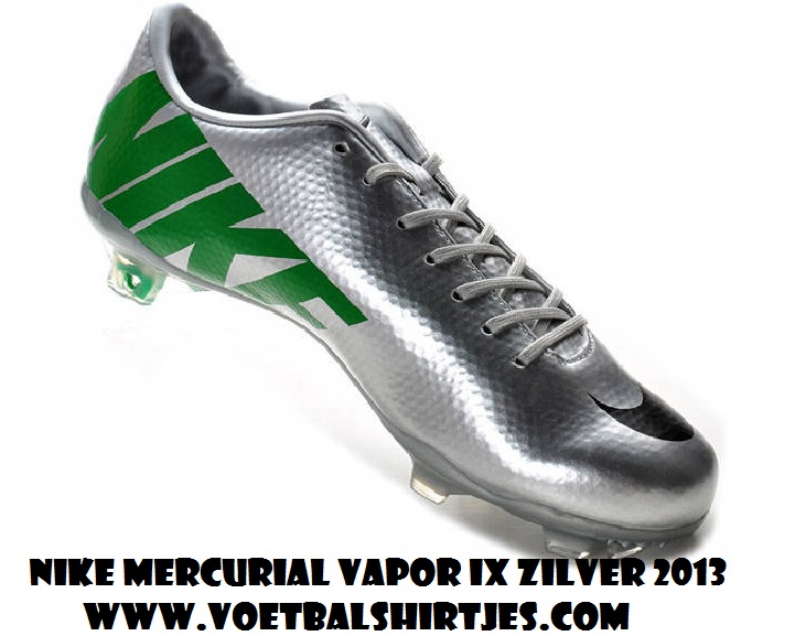  Nike Mercurial Vapor IX 2013 FG silver