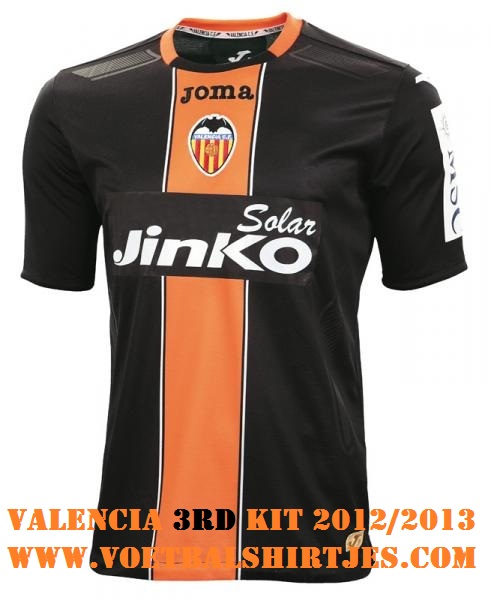 Valencia CF 3rd camiseta 2012 2013