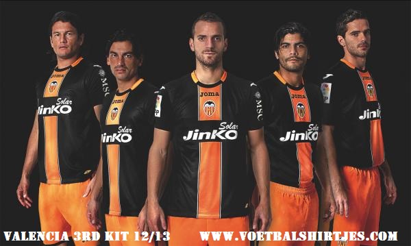 Camiseta alternativa Valencia 2013