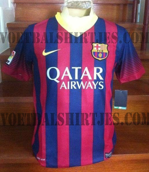 FC Barceloma home kit 2013 2014