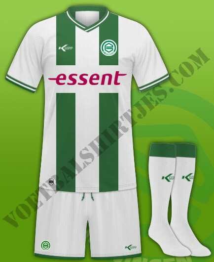 fc groningen voetbalshirt 2014