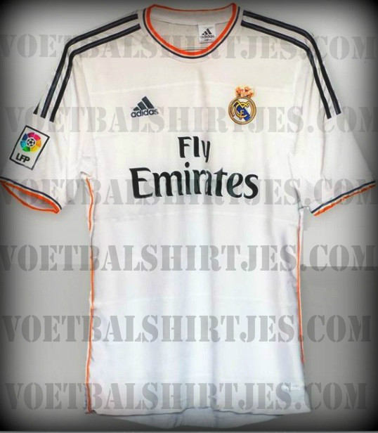 Real madrid home jersey 2014