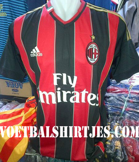 ac milan voetbalshirt 2014