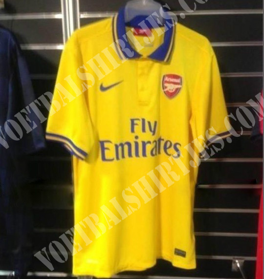 Arsenal away kit 13/14