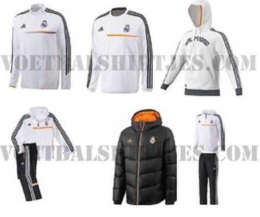 real madrid 13/14 adidas trainingtops