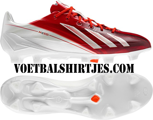 Messi voetbalschoenen 2013 rood adidas F50