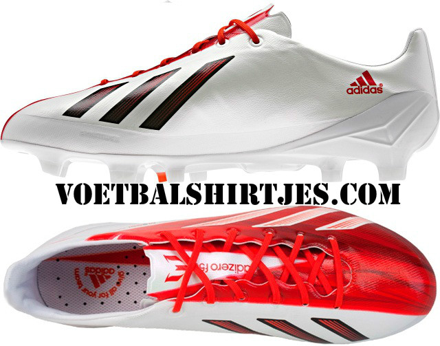 nieuwe Messi voetbalschoenen rood 2013 F50