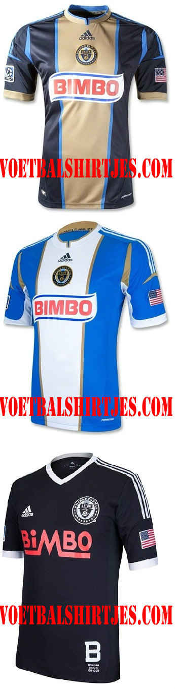 Philadelphia Union voetbalshirts 2013