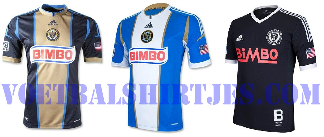 Philadelphia Union voetbalshirts 2013