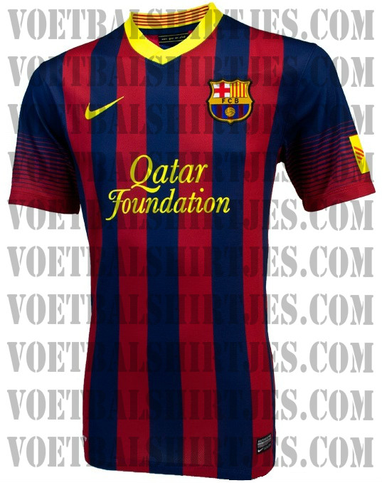 barcelona home jersey 2014 leaked