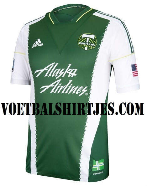 Portland Timbers MLS home jersey 2013