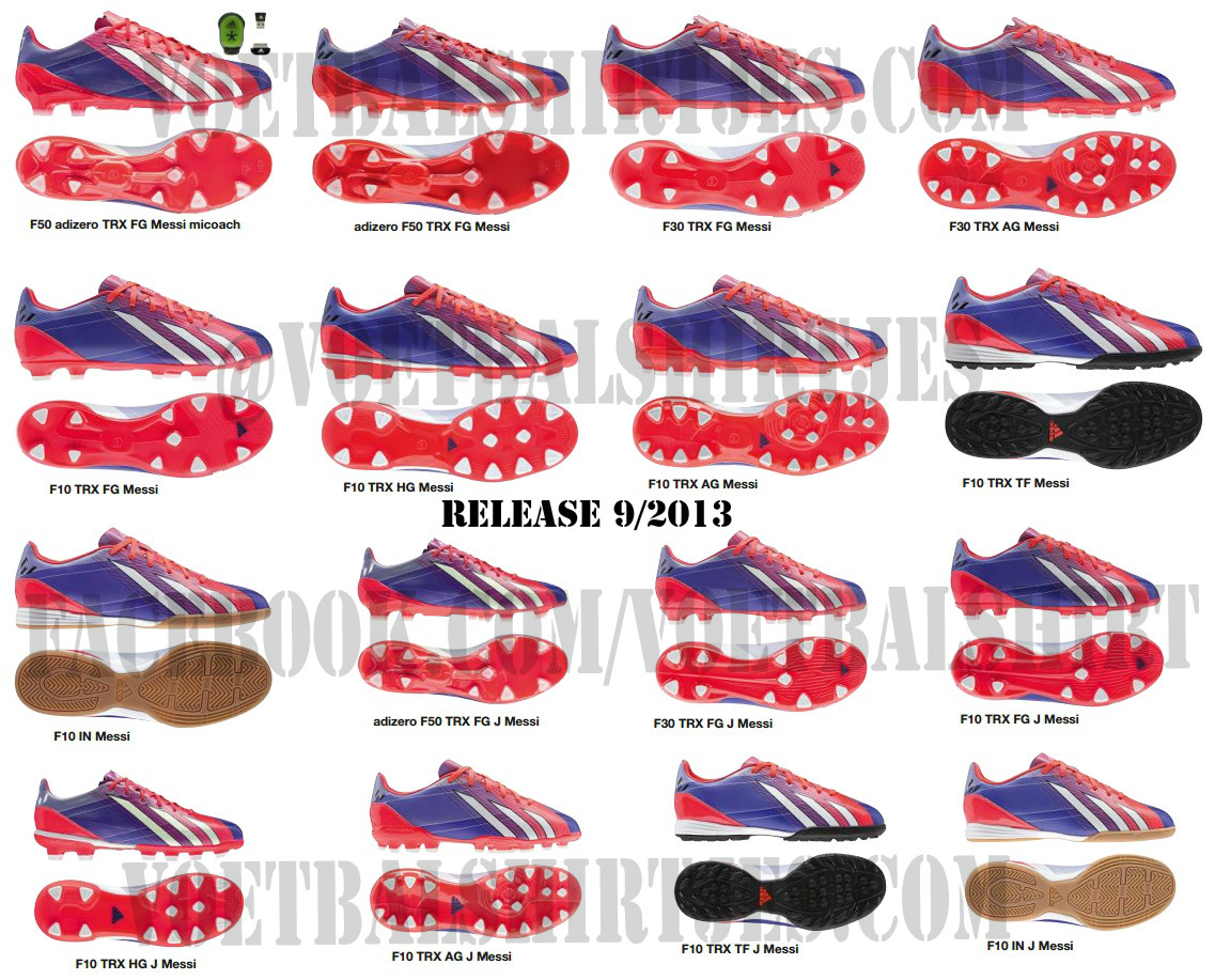 Adidas Adizero Messi football boots 2013/2014