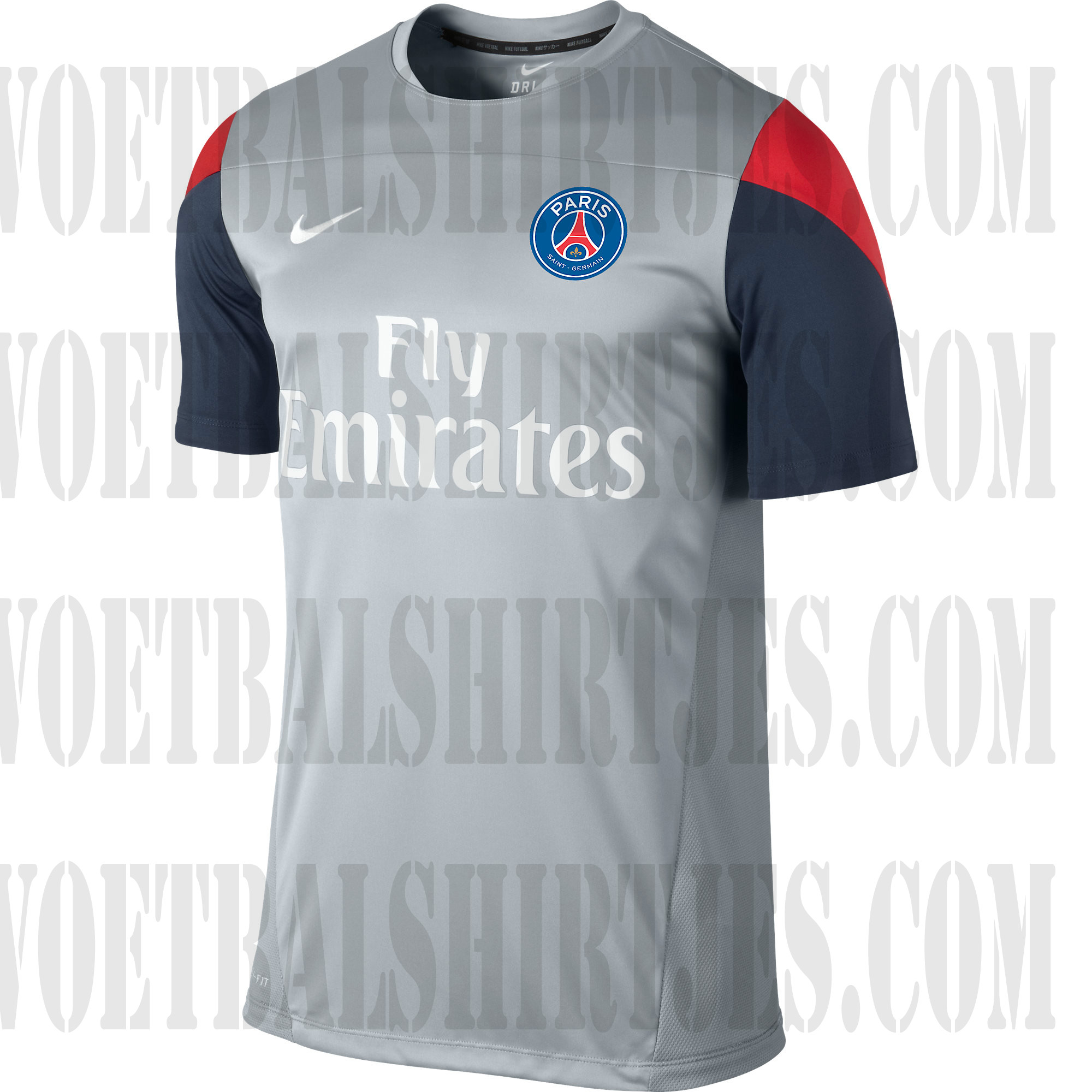 PSG trainingsshirt_2013_2014