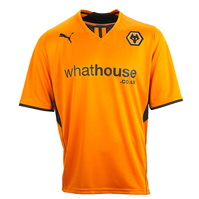 Wolverhampton Wanderers home kit 2013 2014