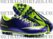 Nike voetbalschoenen 2013 Mercurial Vapor IX paars groen