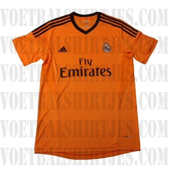 Real Madrid Champions League shirt 2014 oranje