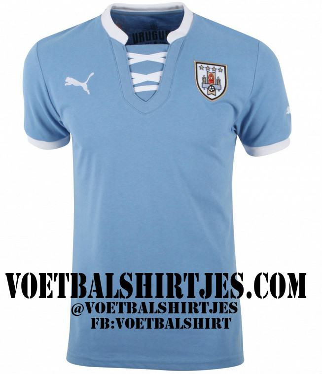 Puma Uruguay home jersey 2013