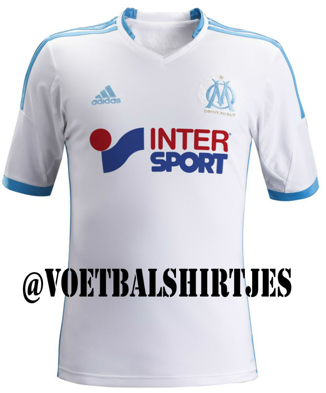 Maillot Domicile Olympique de Marseille 2013/14