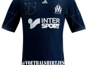 maillot Extérieur Olympique de Marseille 2013/14