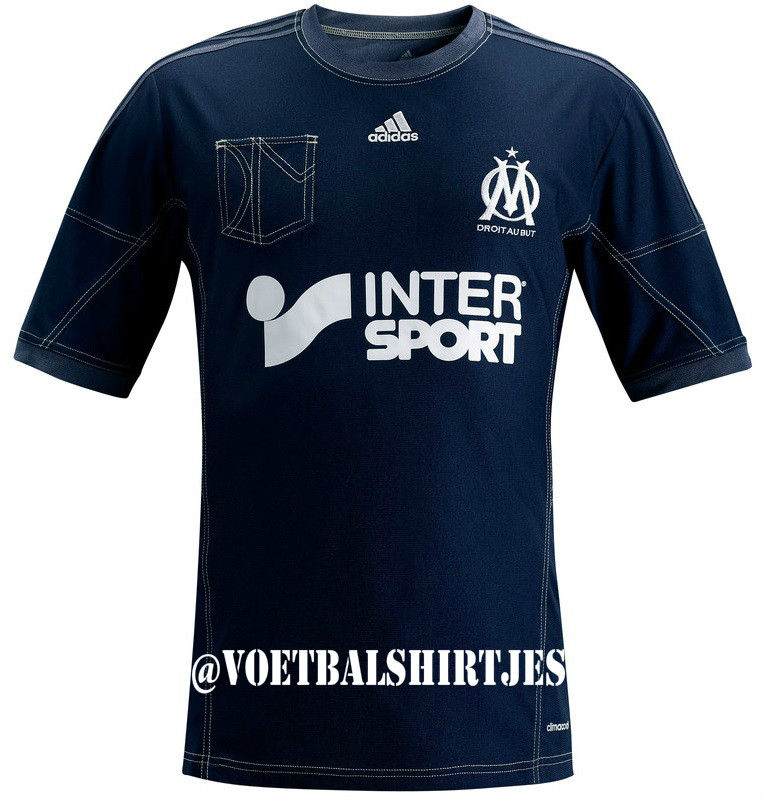 maillot Extérieur Olympique de Marseille 2013/14