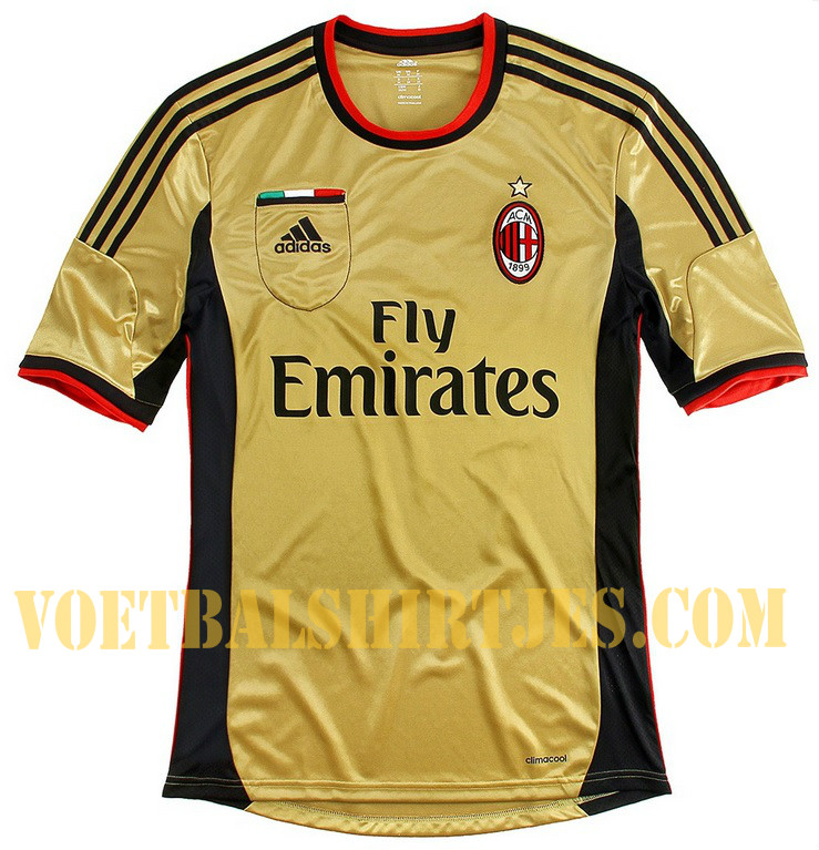 AC Milan champions League shirt 2014