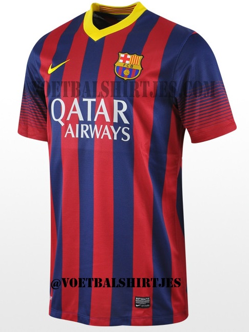 Barcelona thuisshirt 2014