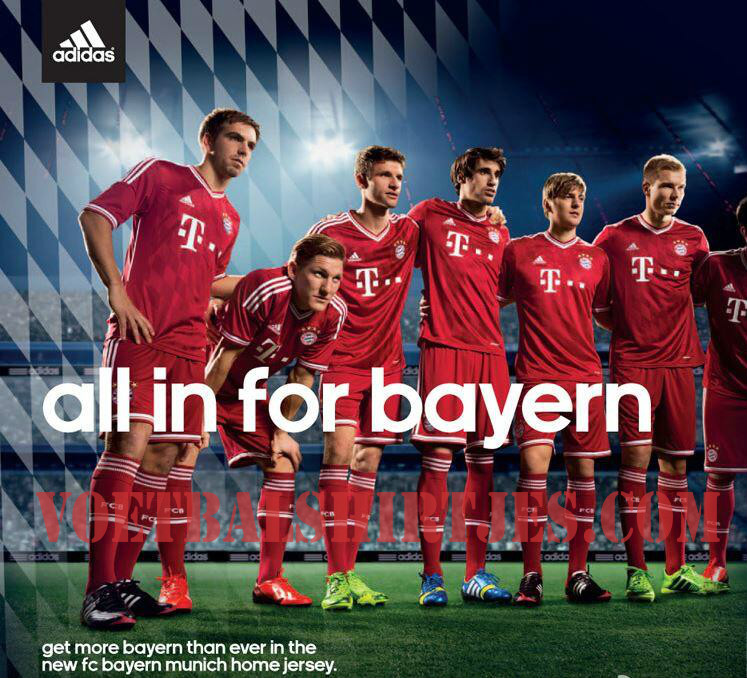 Bayern Munchen thuisshirt 2013/2014