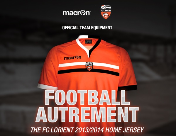 maillot home fc lorient 13 14