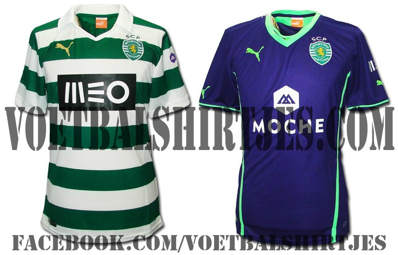camiseta Sporting Clube de Portugal 2014