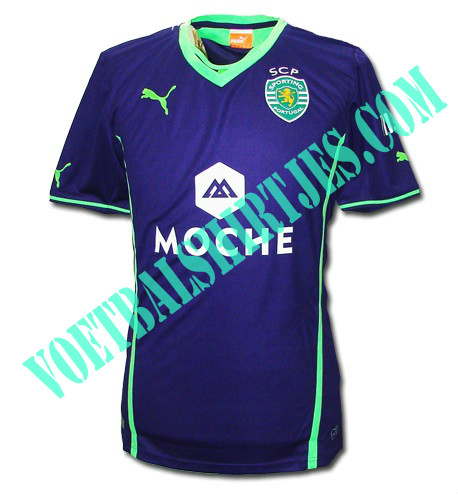 Sporting Lissabon away kit 13-14