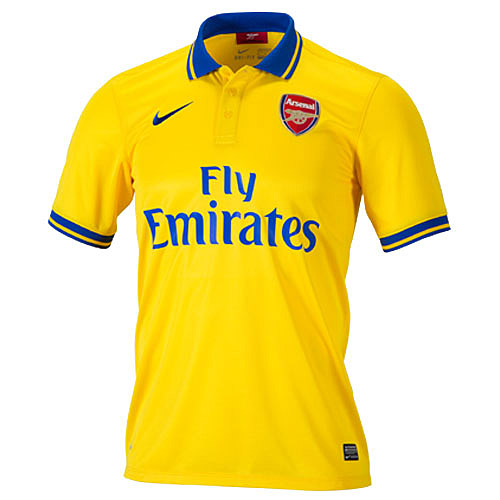Arsenal away kit 13 14