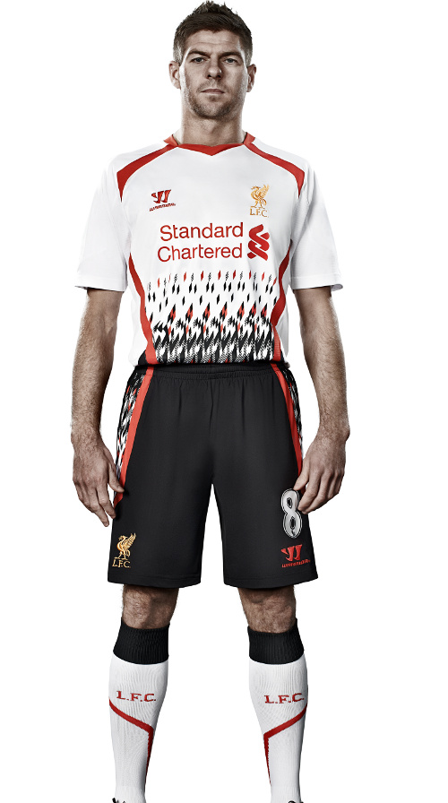 Liverpool away kit 2014 Gerrard