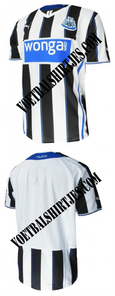 Newcastle United home kit 13-14