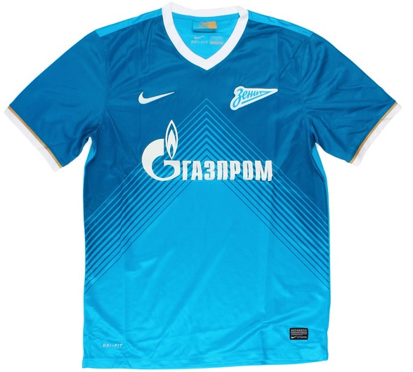 FK Zenit shirt 2014