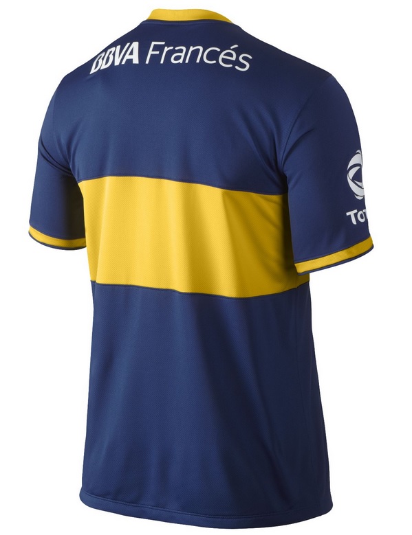 boca juniors home kit 2013 2014 back