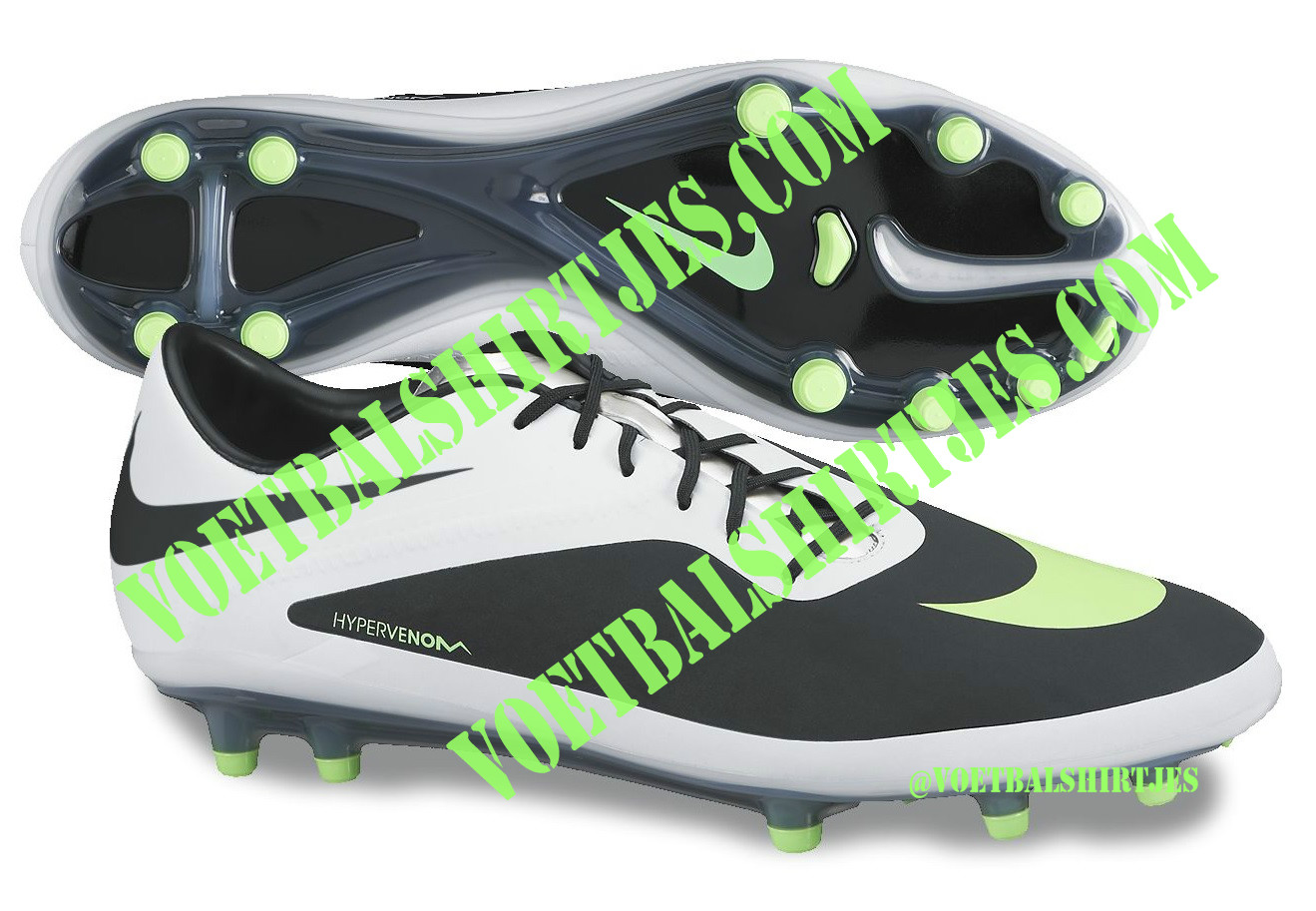 Nike Hypervenom 2014 zilver zwart