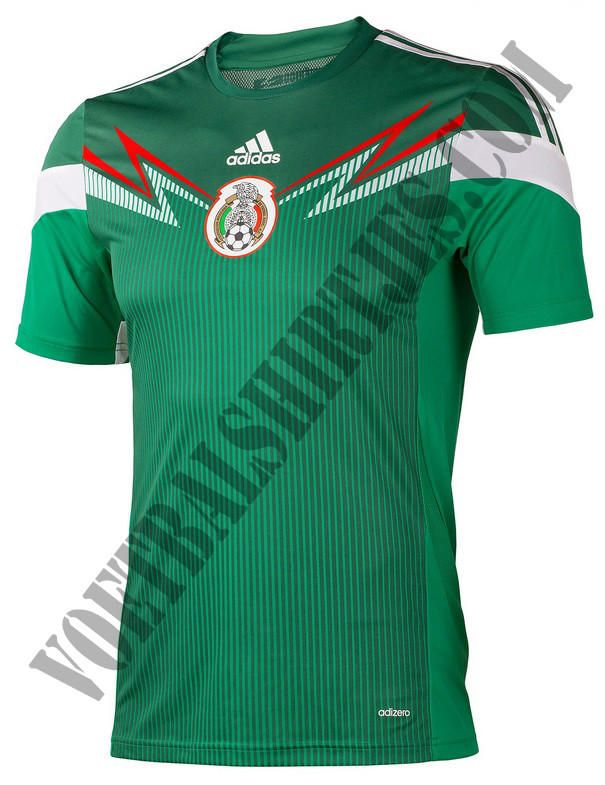 camiseta Mexico World Cup 2014