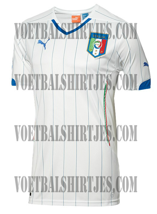 Italië uitshirt WK 2014